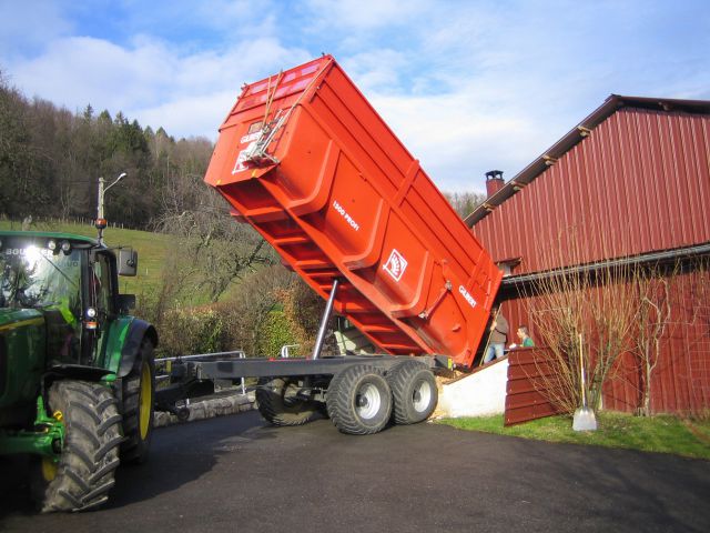 livraison de bois déchiqquetté